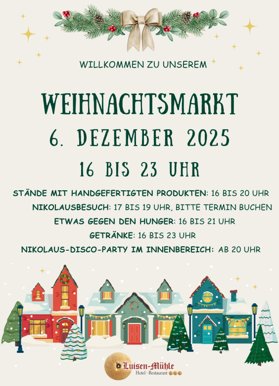 Luisen-Mühle Abholkarte